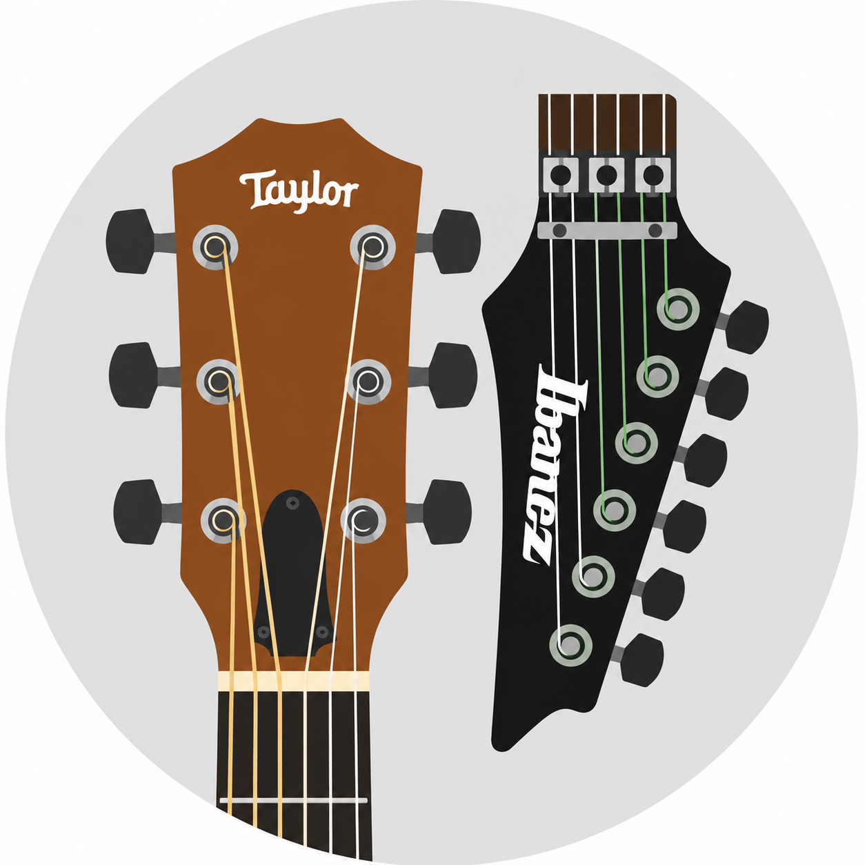 Dual Electric + Acoustic Guitar